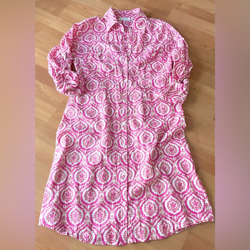 Roller Rabbit Batik Shirt Dress - Picture 5 of 6